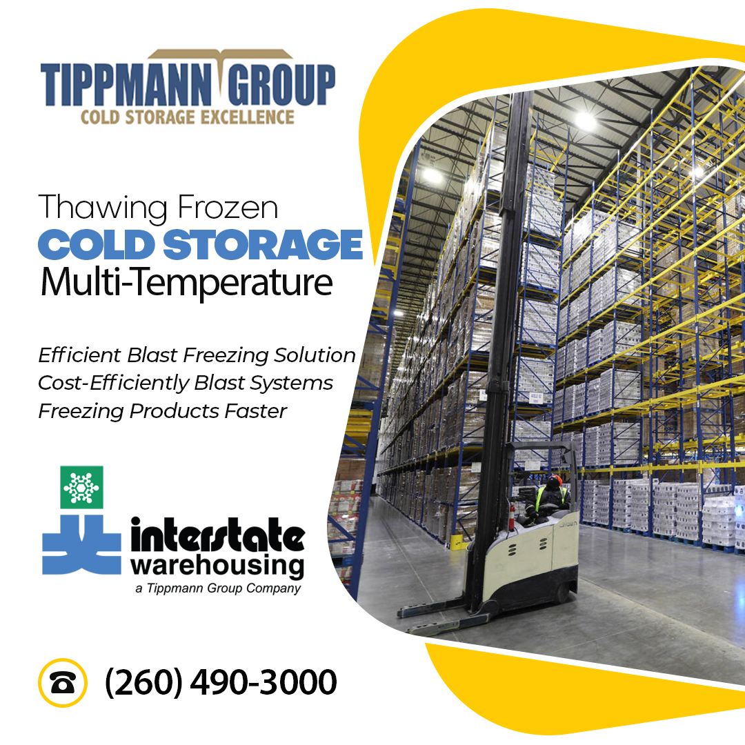 Tippmann Group Cold Storage Excellence-Interstate Warehousing Inc